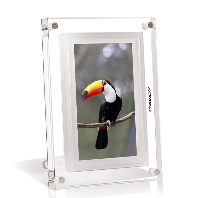 Powereology 10” WiFi Digital Photo Frame – White