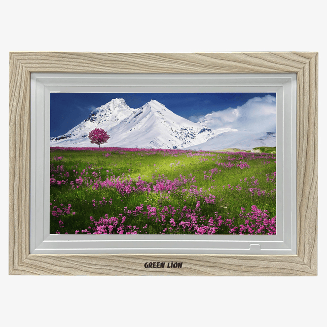 GREEN LION DIGITAL PICTURE FRAME TOUCH SCREEN DISPLAY 10.1 INCH - WOODEN