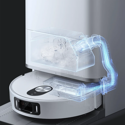 Xiaomi Robot Vacuum 5 Pro is an advanced AI-powered robot vacuum-mop with 20,000Pa hyper-force suction and a self-cleaning Omni station for hands-free maintenance.
