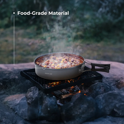 The Green Lion 10 IN 1 Camping Cookware is a diverse and indispensable cookware set that accompanies one in every outdoor activity. This set is ideal 