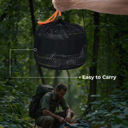The Green Lion 10 IN 1 Camping Cookware is a diverse and indispensable cookware set that accompanies one in every outdoor activity. This set is ideal 