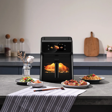 Green Lion Smart Air Fryer 6.5L is an efficient and convenient kitchen device for oil-free, healthier meal preparation. Constructed from durable polyp
