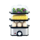 Green Lion 3-Tier Egg Cooker | Vegetable Steamer 500W