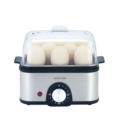 The Green Lion 3-tier Egg Cooker and Vegetable Steamer are a natural choice for easy cooking. This great machine is made of high-quality stainless ste