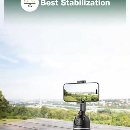 The Green Lion AutoTrack Gimbal provides exceptional smoothing for your phone thanks to its advanced stabilization mechanism, allowing for professiona