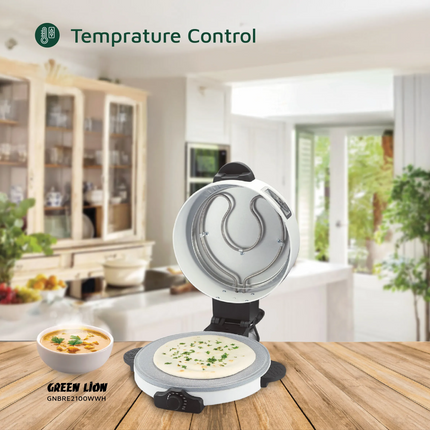 Green Lion Classic Bread Maker 2100W - The Green Lion Classic Bread Maker is a landmark 2100-watt machine in white designed to simplify home baking and make it more precise and efficient