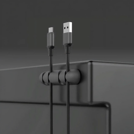 Green Lion 8 in 1 cable organizer is exactly what you need to tidy up your desk. This durable cable organizer is made from high-quality TPR material. 