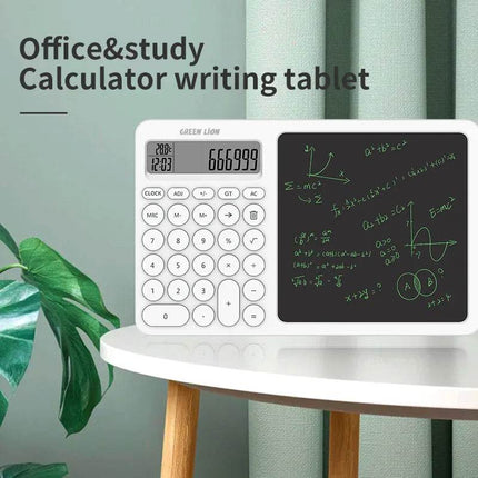 Green Lion CalcWrite Pro Calculator-Writing Pad - Clix