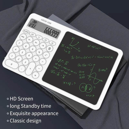 Green Lion CalcWrite Pro Calculator-Writing Pad - Clix