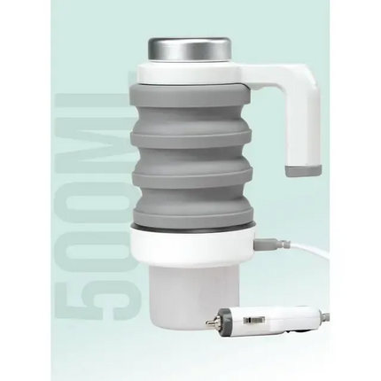 Portable and handy, the Green Lion Car Folding Electric Kettle creates the perfect on-the-go hydration. It is powered by a 12V DC supply, hence offeri