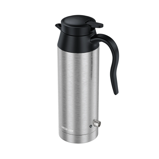 Electric Car Kettle Green Lion has the portability and soundness needed to provide boiled water while you are on the move. High-quality stainless stee