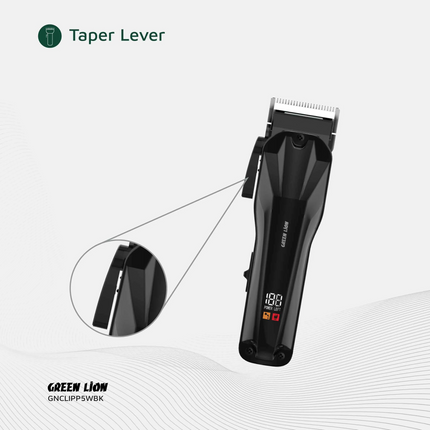 The Green Lion Clip Pro Professional Hair Clipper is designed for precision, power, and versatility. With a stainless steel blade and a 6000 RPM motor