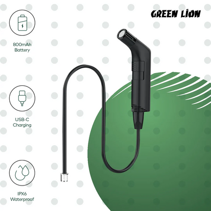 Introducing the Green Lion 800mAh Compact Bidet Sprayer in stylish black, a revolutionary product in personal hygiene that will make your everyday rou