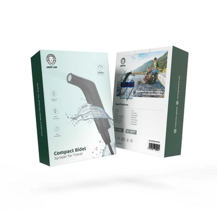 Introducing the Green Lion 800mAh Compact Bidet Sprayer in stylish black, a revolutionary product in personal hygiene that will make your everyday rou