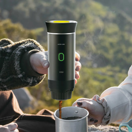 GREEN LION G-PORTABLE LITE COFFEE MAKER 60ML - BLACK