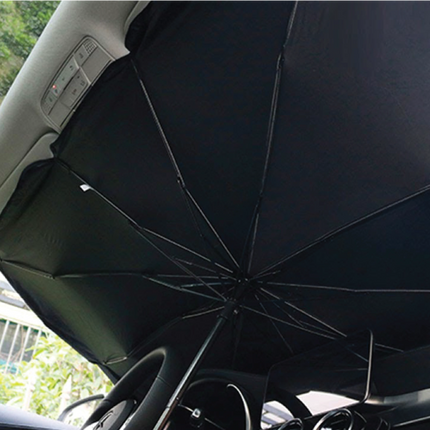Protect your car against sunlight with Green Lion Car Windshield Umbrella! You can use this light, compact, and retractable umbrella for cars, commerc