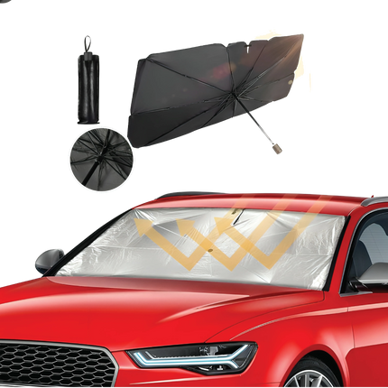 Protect your car against sunlight with Green Lion Car Windshield Umbrella! You can use this light, compact, and retractable umbrella for cars, commerc
