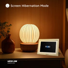 GREEN LION DIGITAL PICTURE FRAME TOUCH SCREEN DISPLAY 10.1 INCH - WOODEN