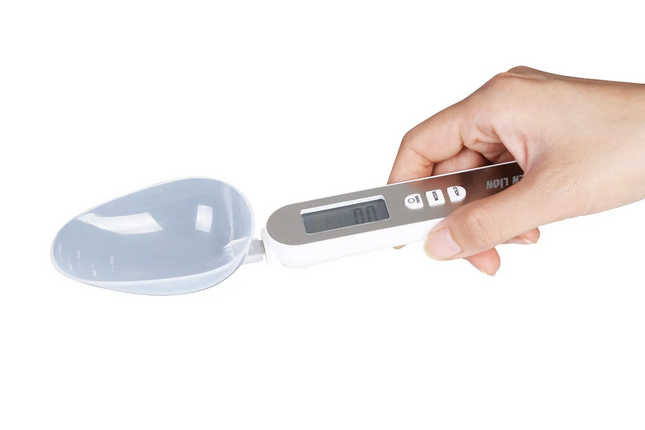The Green Lion Digital Spoon Scale is a versatile, accurate measuring spoon for kitchen and professional use. It is made of durable stainless steel an