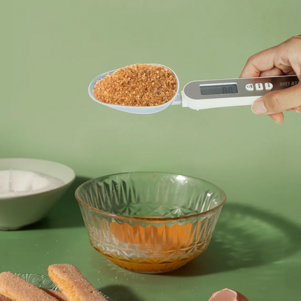 The Green Lion Digital Spoon Scale is a versatile, accurate measuring spoon for kitchen and professional use. It is made of durable stainless steel an