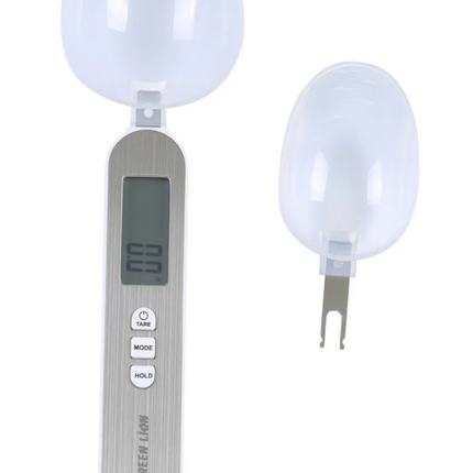 The Green Lion Digital Spoon Scale is a versatile, accurate measuring spoon for kitchen and professional use. It is made of durable stainless steel an