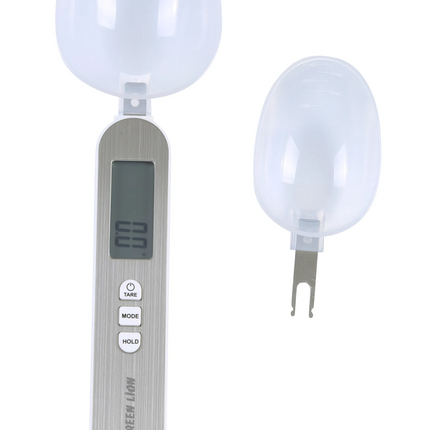 The Green Lion Digital Spoon Scale is a versatile, accurate measuring spoon for kitchen and professional use. It is made of durable stainless steel an
