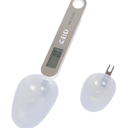 The Green Lion Digital Spoon Scale is a versatile, accurate measuring spoon for kitchen and professional use. It is made of durable stainless steel an