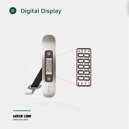 The Green Lion Digital Luggage Scale is a lightweight, very accurate weighing solution for travelers. It is made of durable stainless steel 201. The s