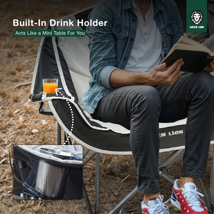 The Green Lion Double Camping Chair brings comfort, convenience, and toughness all together in one product; therefore, it is an essential partner in y