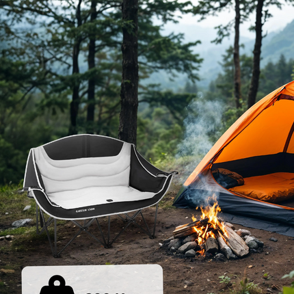 The Green Lion Double Camping Chair brings comfort, convenience, and toughness all together in one product; therefore, it is an essential partner in y