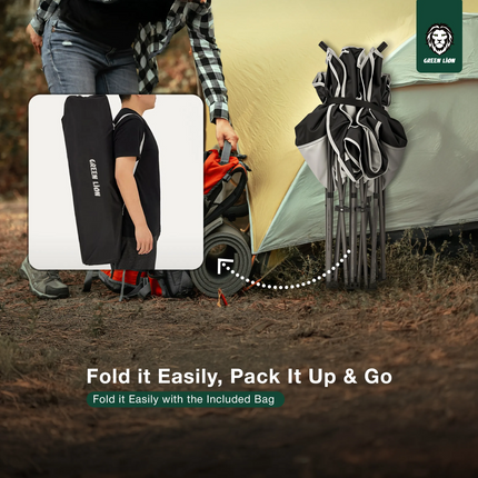 The Green Lion Double Camping Chair brings comfort, convenience, and toughness all together in one product; therefore, it is an essential partner in y