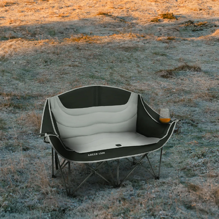 The Green Lion Double Camping Chair brings comfort, convenience, and toughness all together in one product; therefore, it is an essential partner in y