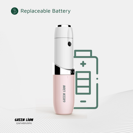 Green Lion Facial Hair Remover is a compact but effective solution for simple grooming. Made of durable ABS material with a high-quality stainless ste