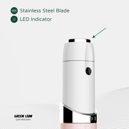 Green Lion Facial Hair Remover is a compact but effective solution for simple grooming. Made of durable ABS material with a high-quality stainless ste