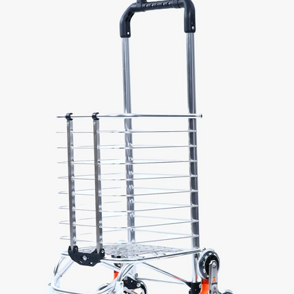 Whether one is going shopping or carrying groceries from home, the Green Lion Foldable Shopping Trolley is a very useful companion. It is built from d