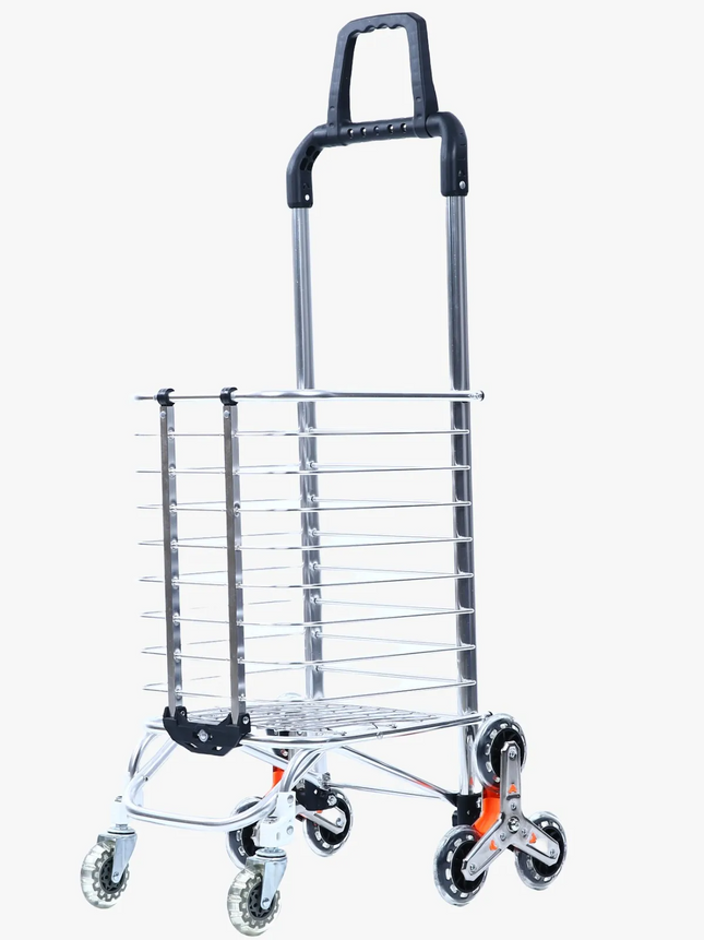 Whether one is going shopping or carrying groceries from home, the Green Lion Foldable Shopping Trolley is a very useful companion. It is built from d