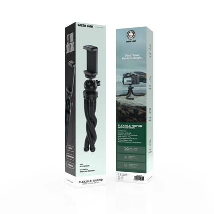 Green Lion Flexible Tripod with Foam Grips is the perfect product to fulfill your photography and videography needs. It is made from a strong combinat