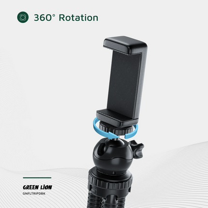 Green Lion Flexible Tripod with Foam Grips is the perfect product to fulfill your photography and videography needs. It is made from a strong combinat