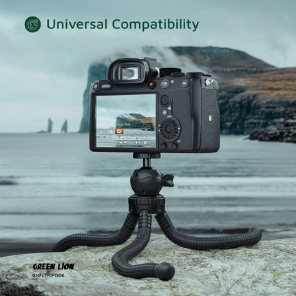 Green Lion Flexible Tripod with Foam Grips is the perfect product to fulfill your photography and videography needs. It is made from a strong combinat