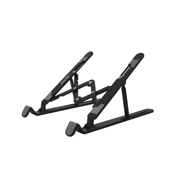 The Green Lion Foldable Laptop Stand brings style, velocity, and agility to the office desk. It helps create a better work environment in the workspac