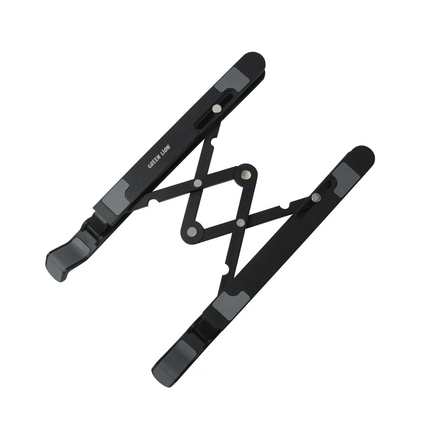 The Green Lion Foldable Laptop Stand brings style, velocity, and agility to the office desk. It helps create a better work environment in the workspac
