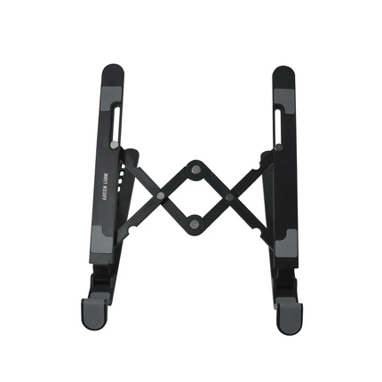 The Green Lion Foldable Laptop Stand brings style, velocity, and agility to the office desk. It helps create a better work environment in the workspac
