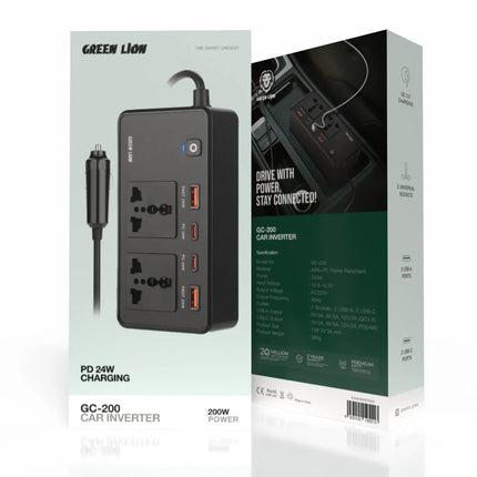 Green Lion GC-200 Car Inverter