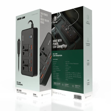 Green Lion GC-200 Car Inverter