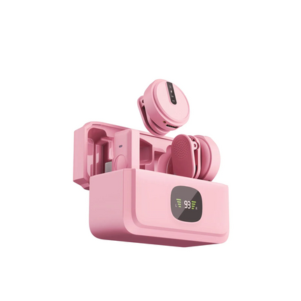 Here is the Green Lion Digital Display Mic, a perfect tool to provide a high quality audio and effortless recording. This product features 2.4GHz digi
