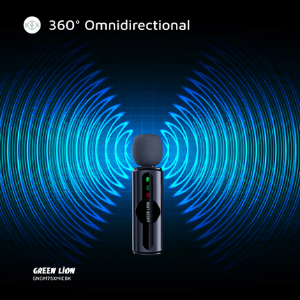 The Green Lion GM-75X Microphone 3 In 1 is the ultimate content creator and professional audio solution. Constructed with a condenser mic and high-qua