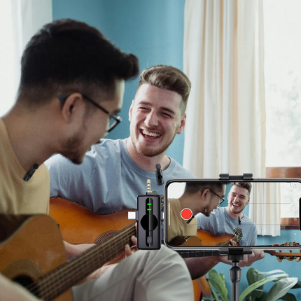 The Green Lion GM-80X Microphone 3 In 1 has excellent sound quality and performance in compact dimensions. With a condenser microphone, the microphone