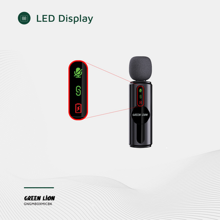 The Green Lion GM-80X Microphone 3 In 1 has excellent sound quality and performance in compact dimensions. With a condenser microphone, the microphone