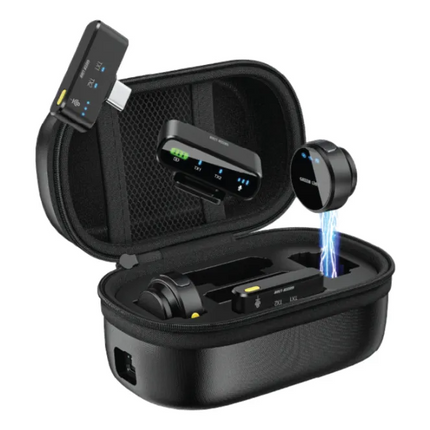 Green Lion GM-85X 3 in 1 Wireless Microphone is designed to deliver great-sounding performance in small dimensions. Made of sturdy ABS construction, t