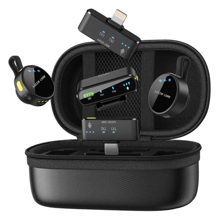 Green Lion GM-85X 3 in 1 Wireless Microphone is designed to deliver great-sounding performance in small dimensions. Made of sturdy ABS construction, t